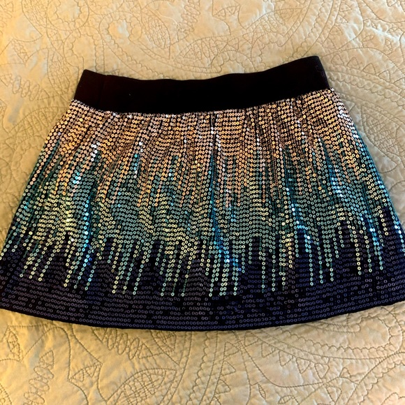Free people sequin mini skirt - Picture 1 of 3